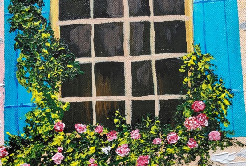 Impasto painting