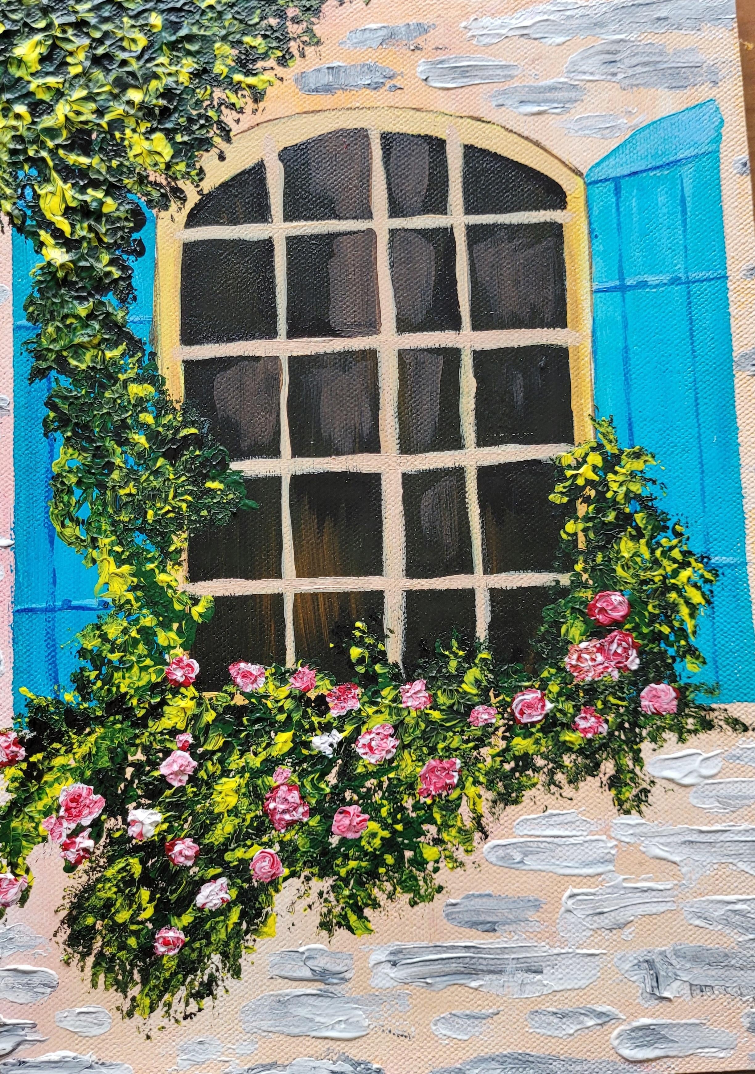 Impasto painting - student project
