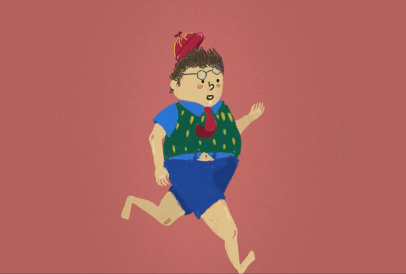 Running from work