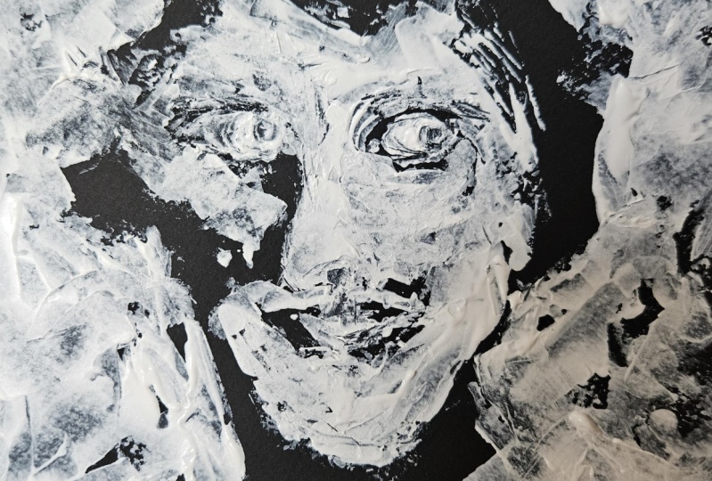 Ghoulish palette knife