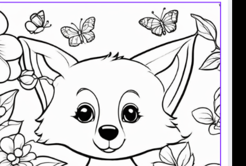 Toddler coloring book