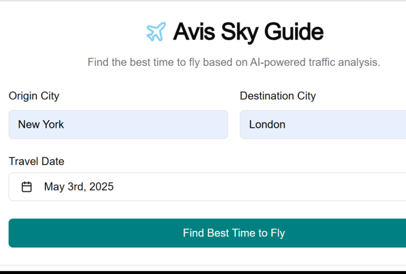 Avis Sky Guide