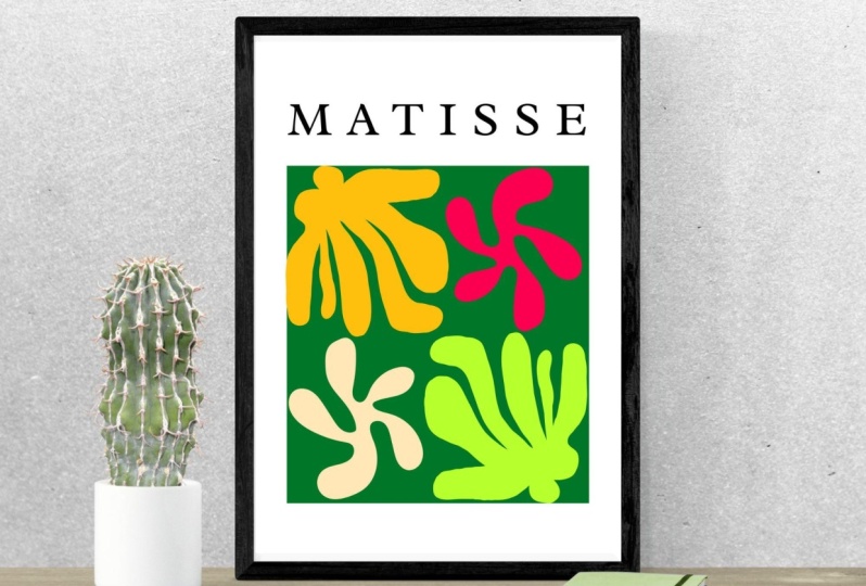 Matisse Inspired Art