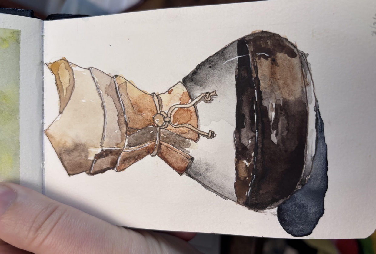 Watercolor Chemex - student project