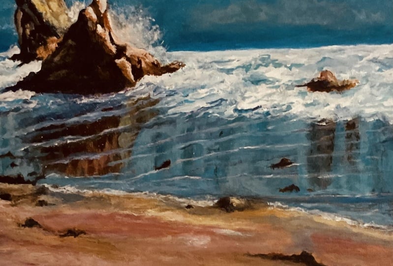 Impressionistic Acrylic Seascapes