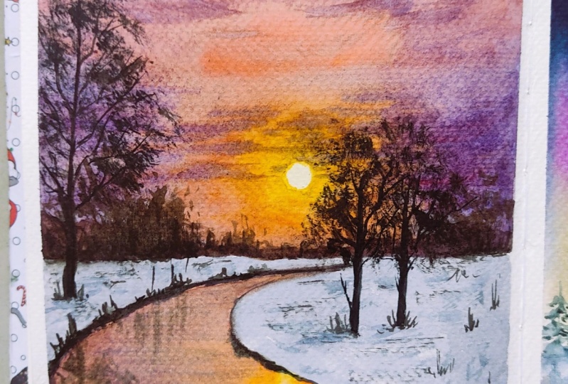 7-Day Watercolor Landscape Challenge: Master Seasons and Techniques
