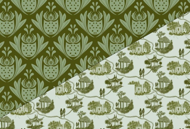 Toile and damask repeats in Affinity Designer