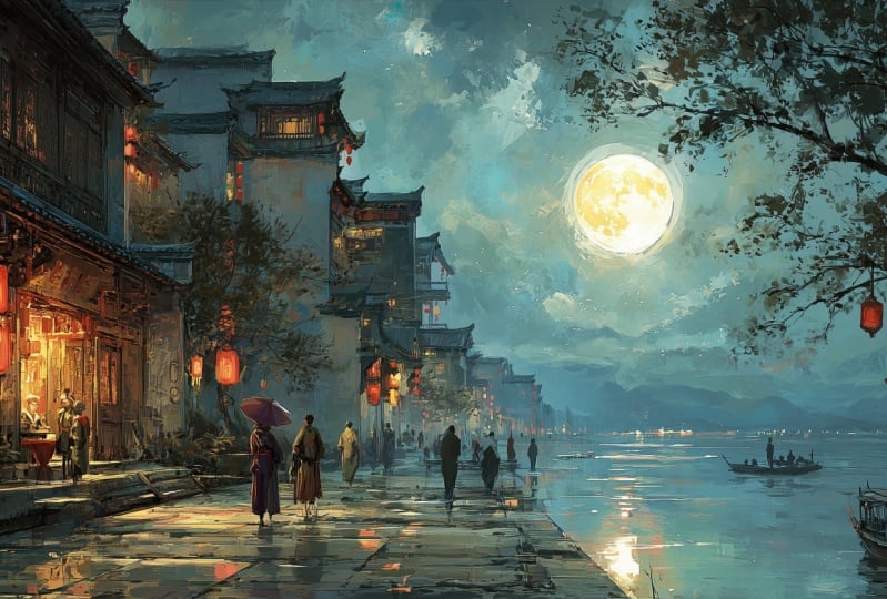 A Peaceful Riverfront