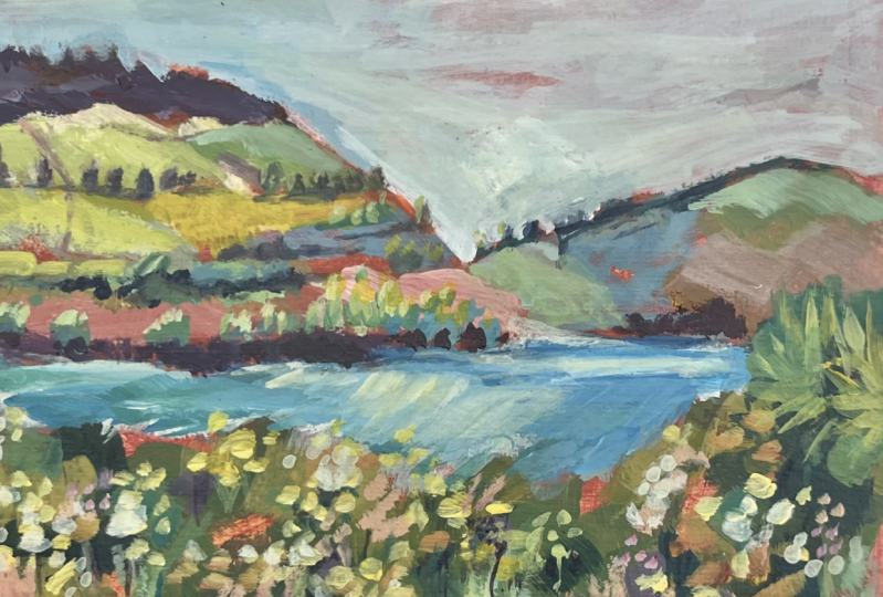 Paint a Portugal Landscape