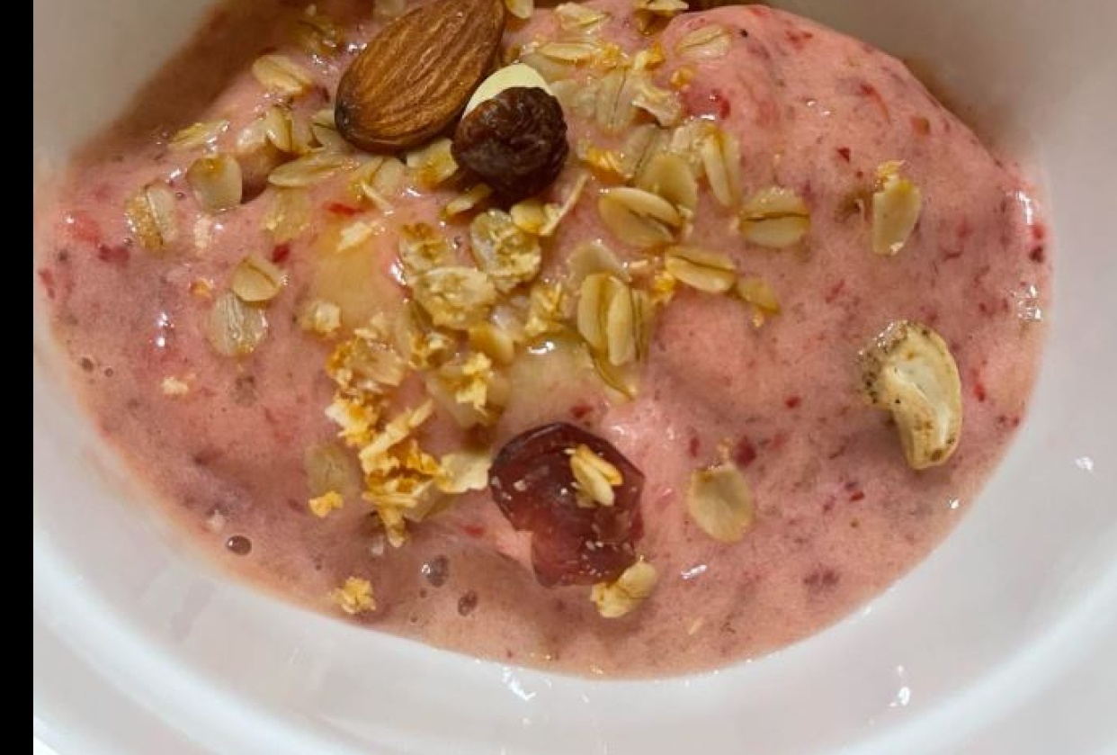 Strawberry Ice Cream - student project