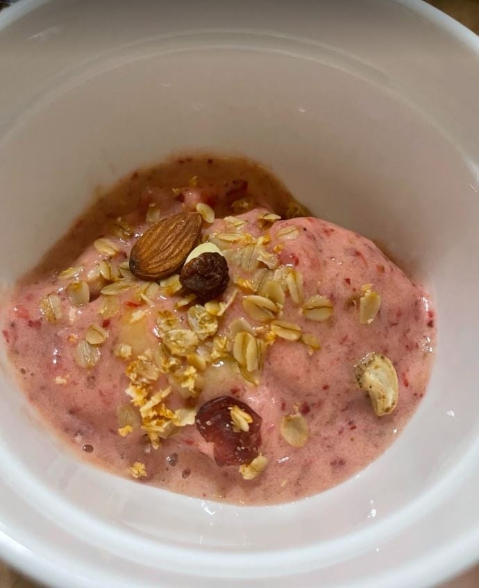 Strawberry Ice Cream - student project
