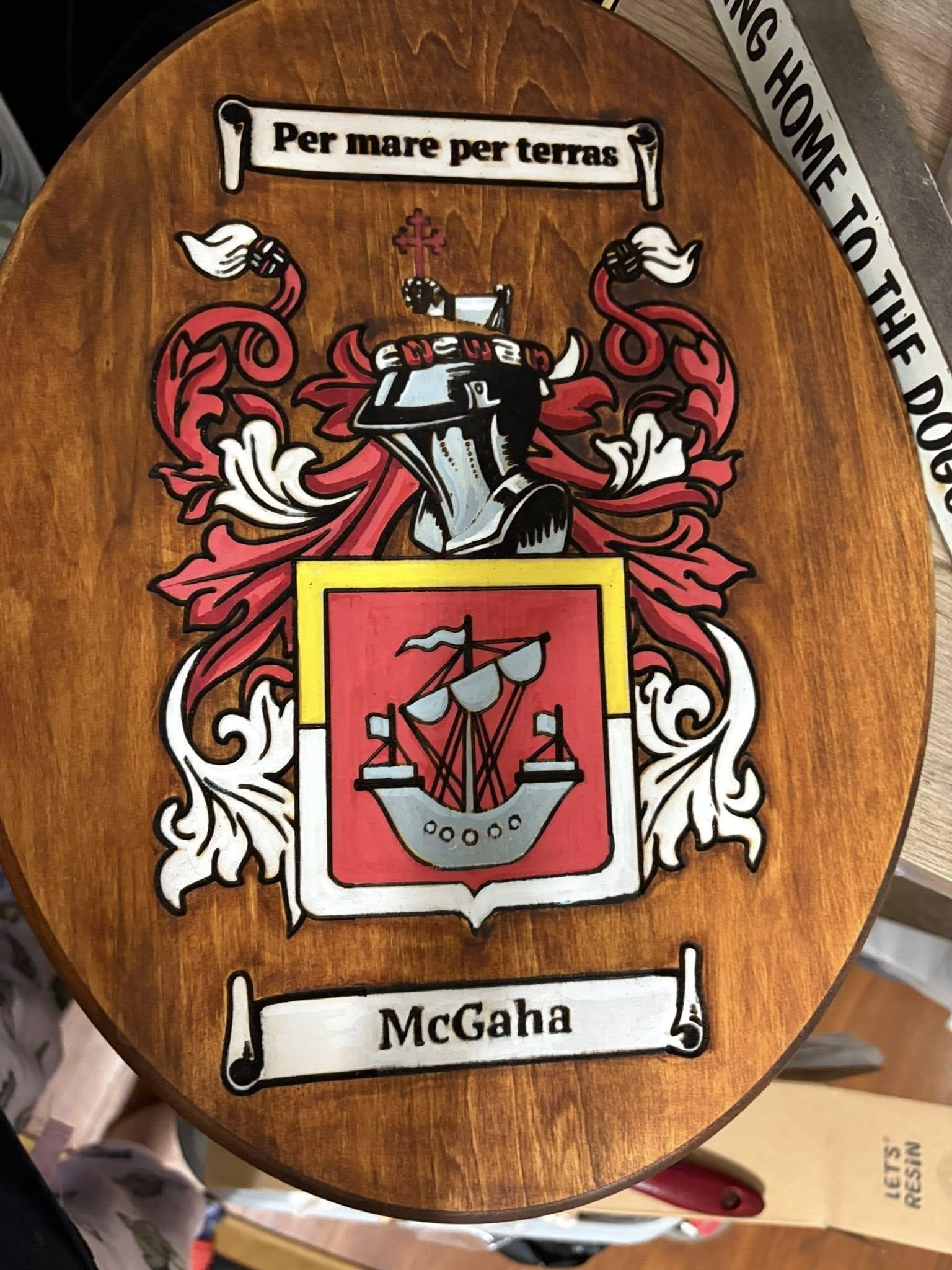 Family crest - student project