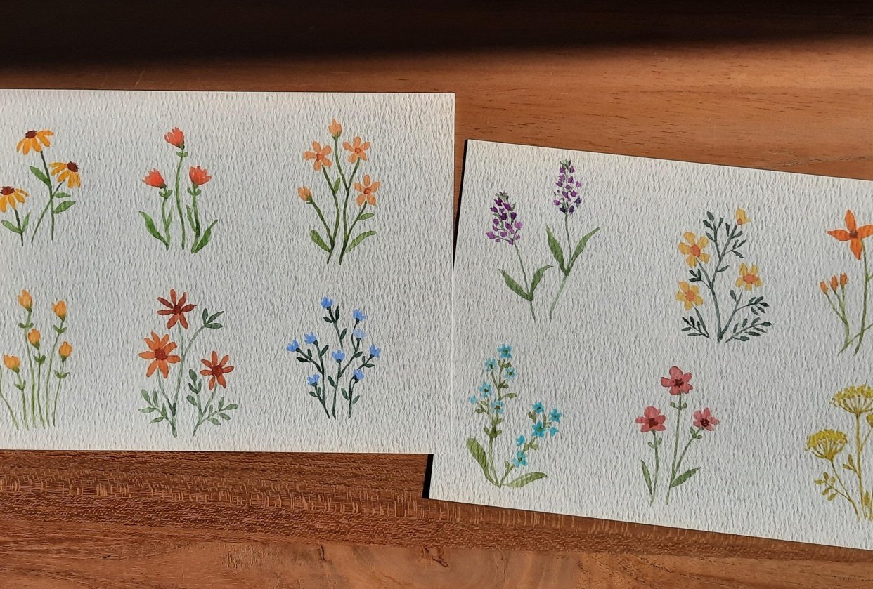 Tiny Flowers - student project
