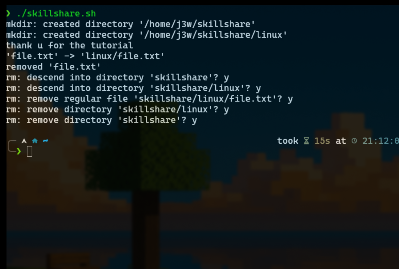 linux command tutorial