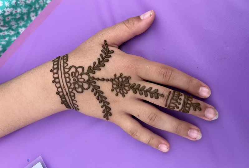 Own mehndi design