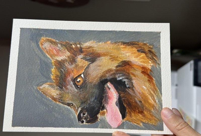 First time with acrylic