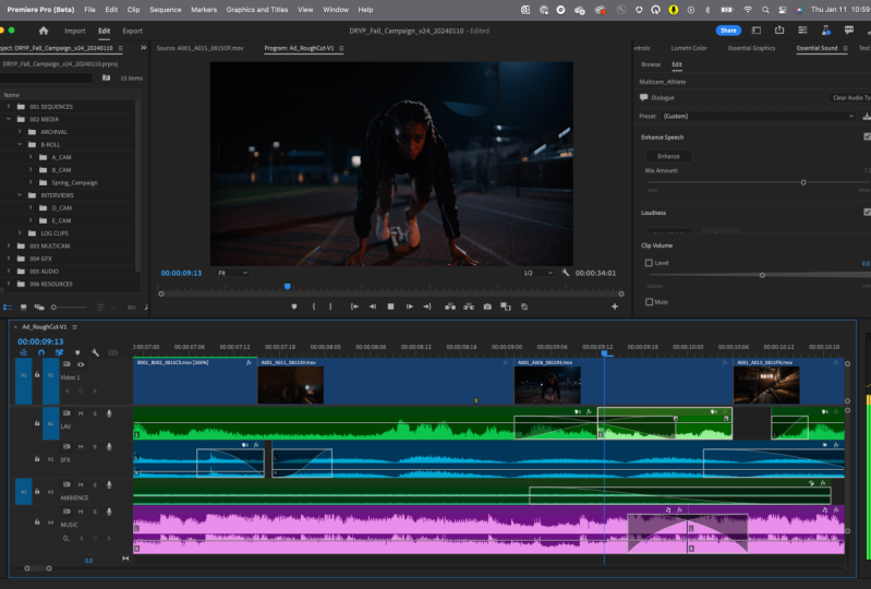 Optimizing Workflow In Premier Pro