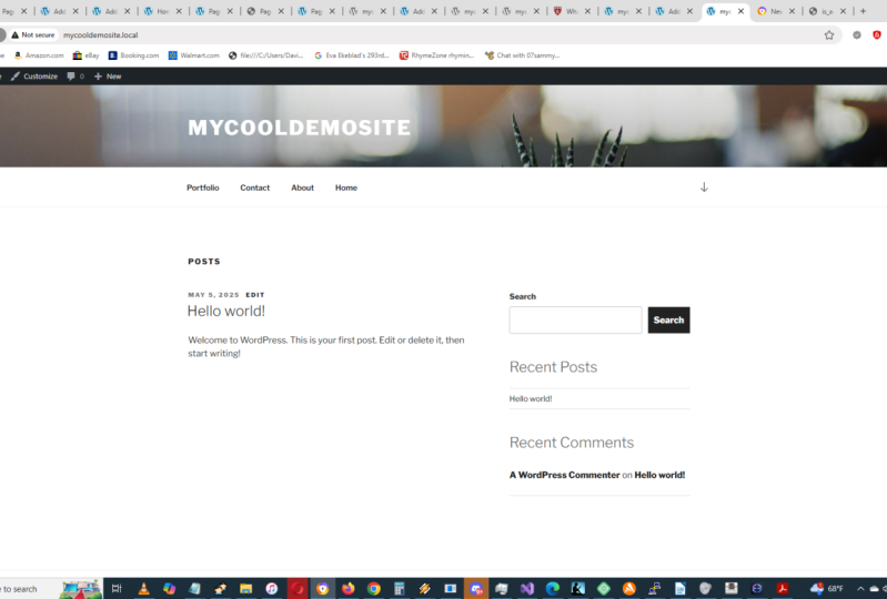 My Cool Demo Site