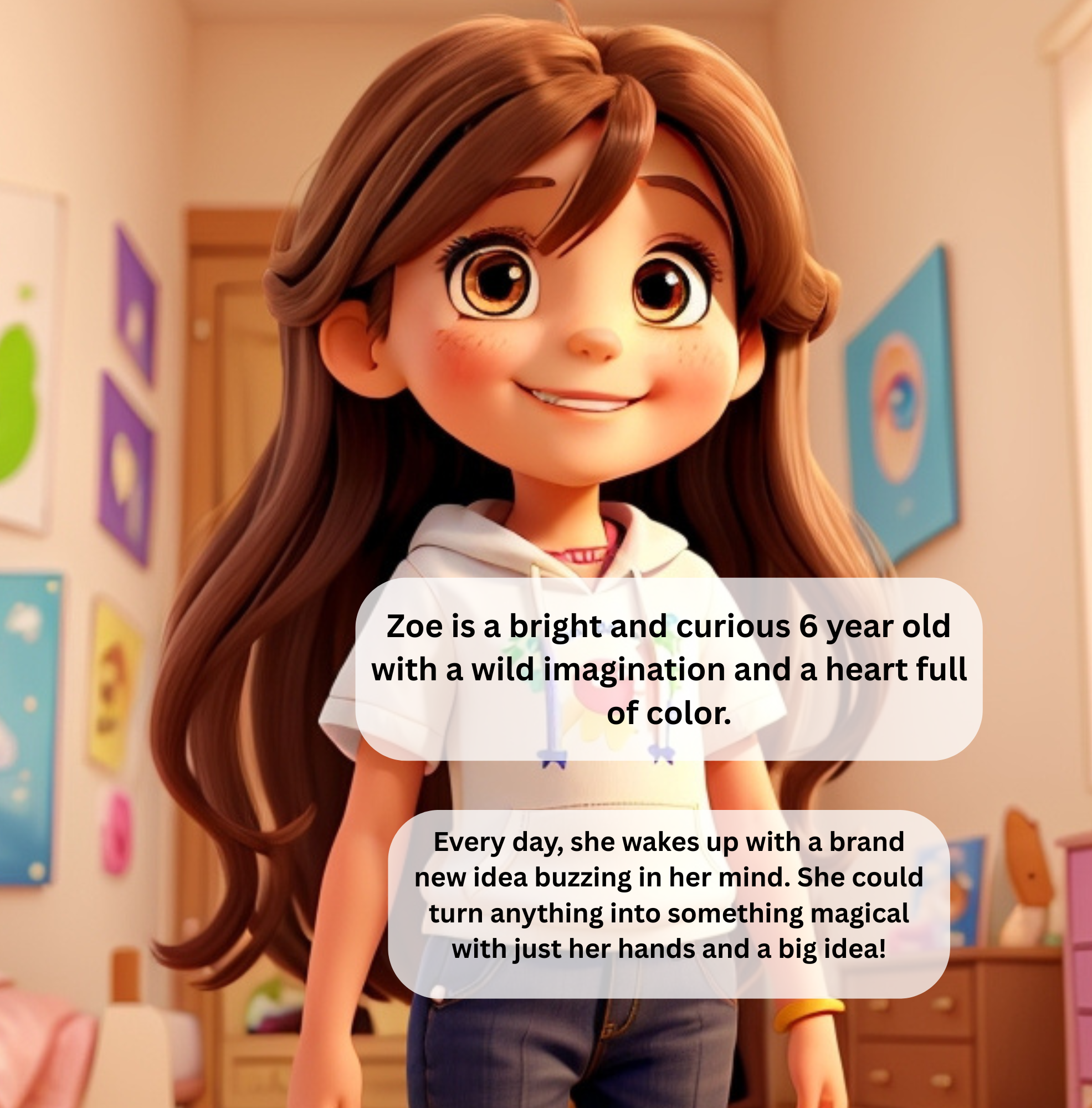 Zoe and the Days of Endless Ideas - student project