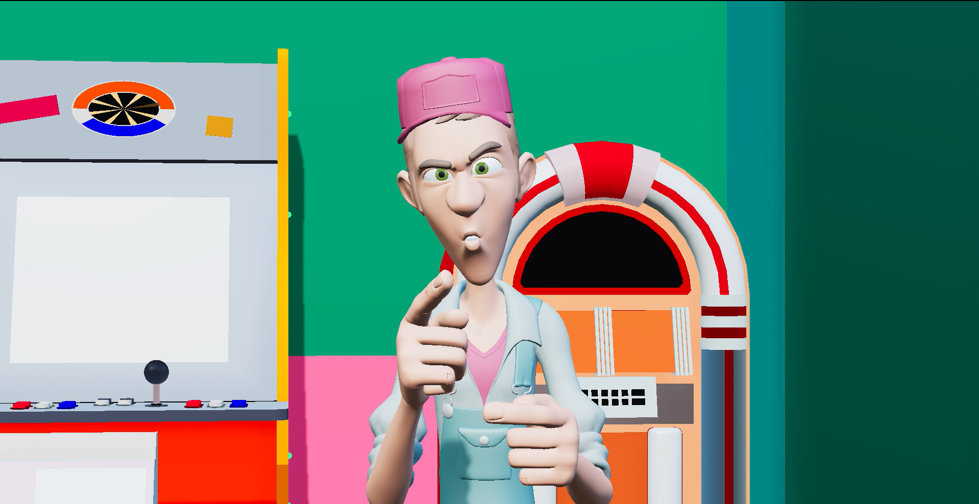 Seriously? ! – A Stylized Facial Animation for Dialogue - student project