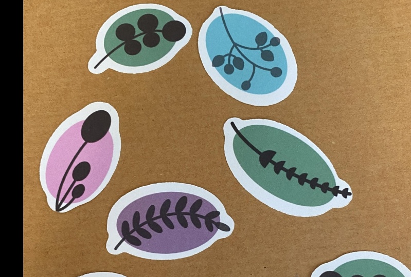 First Stickers on my new Cricut Joy