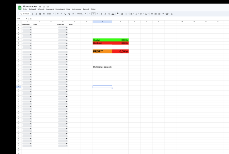 money tracker