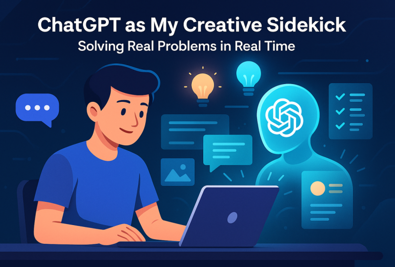 ChatGPT as My Creative Sidekick – Solving Real Problems in Real Time