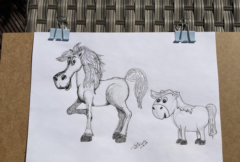 Cartoony Horse