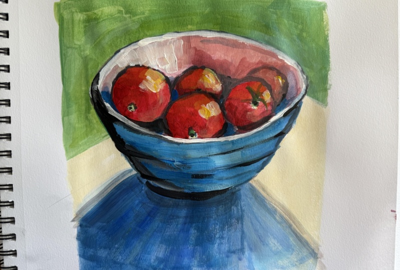 Still life painting