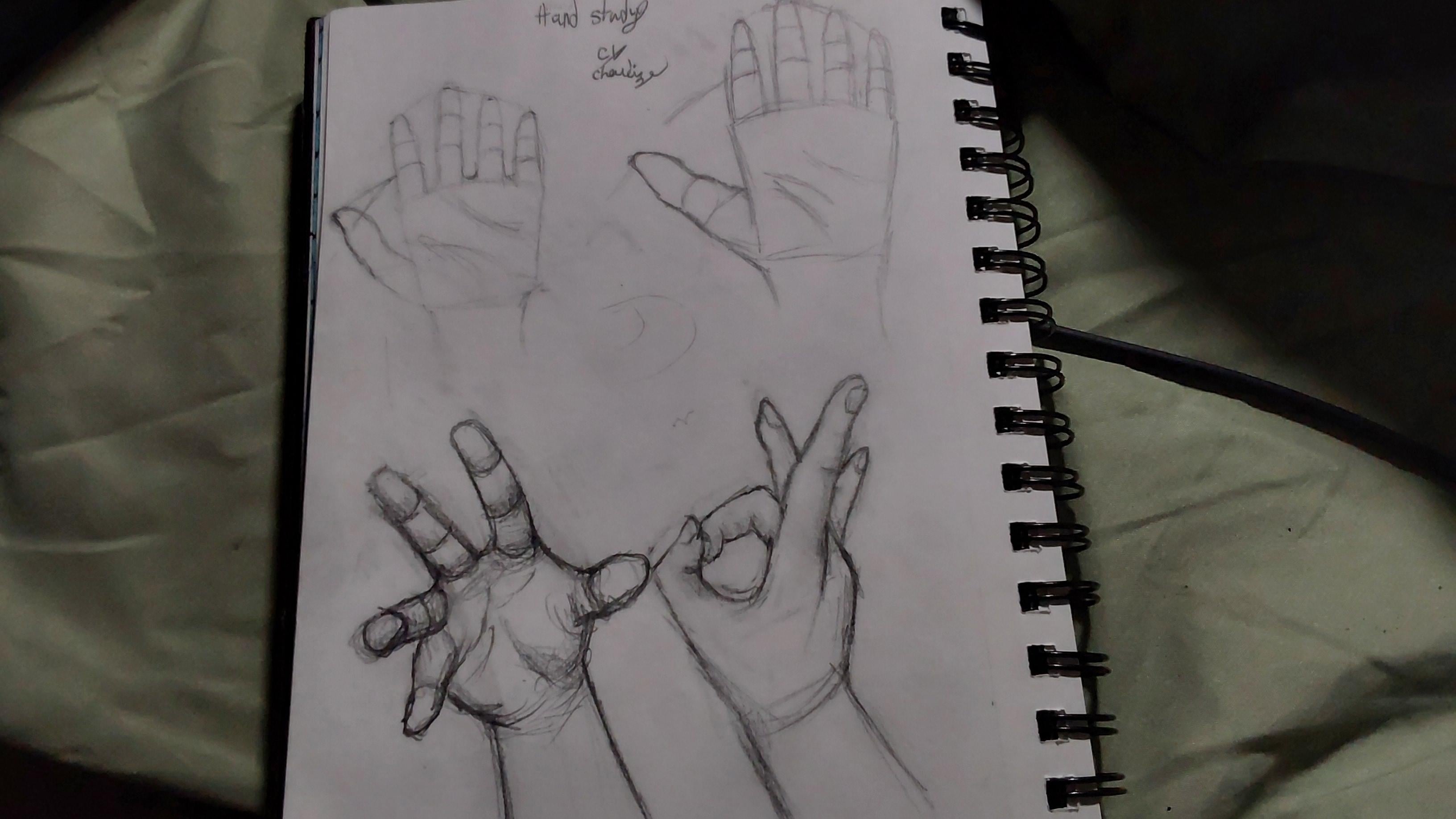 Hand study 5/18/25 - student project