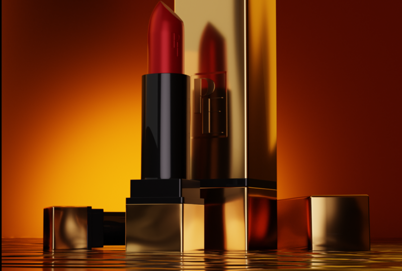 Lipstick at sunset