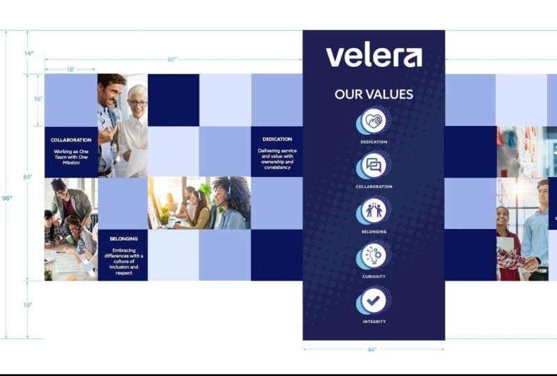 Values Wall Rebranding