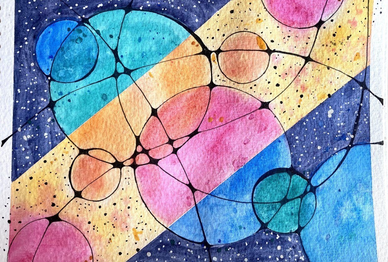 AWE 3 Galaxy Art! - student project