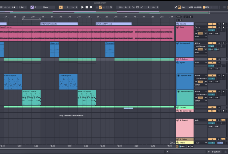 Remix of Witchcraft by Pendulum