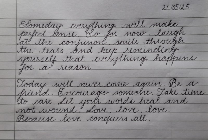 Spencerian Script Project