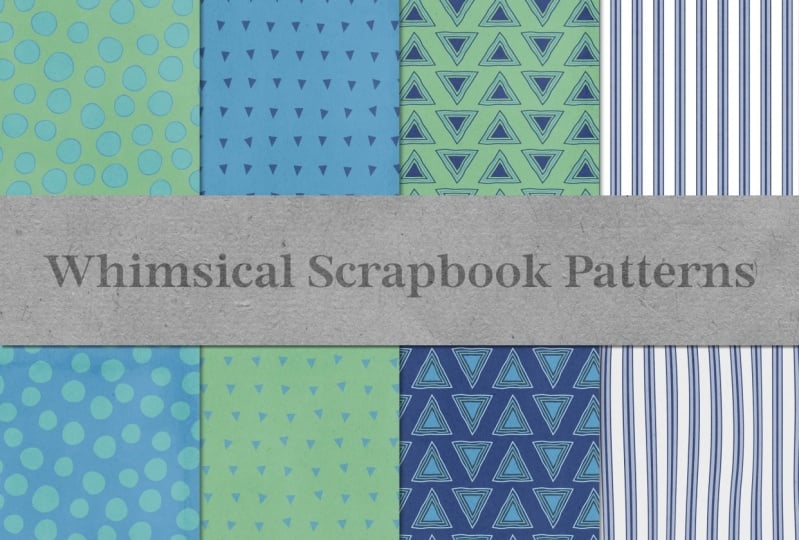 Whimsical Scrapbook Patterns