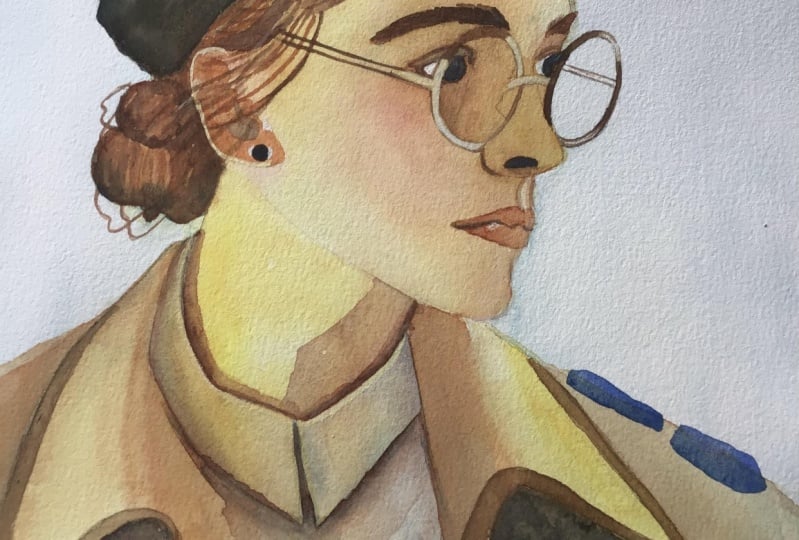 Layering with watercolour