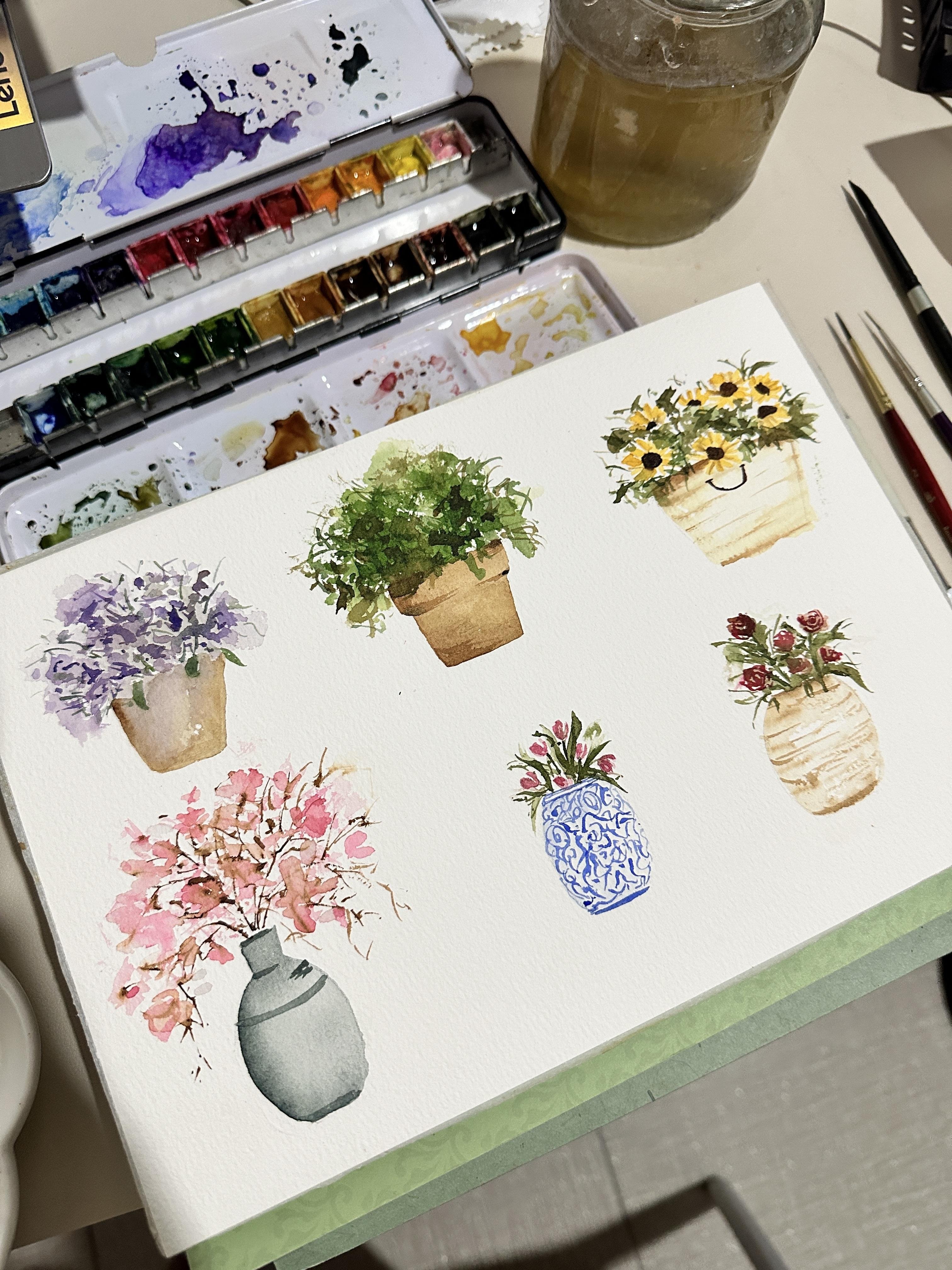 Tiny Flowers - student project