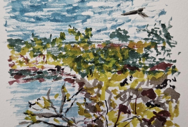 Outdoor sketching