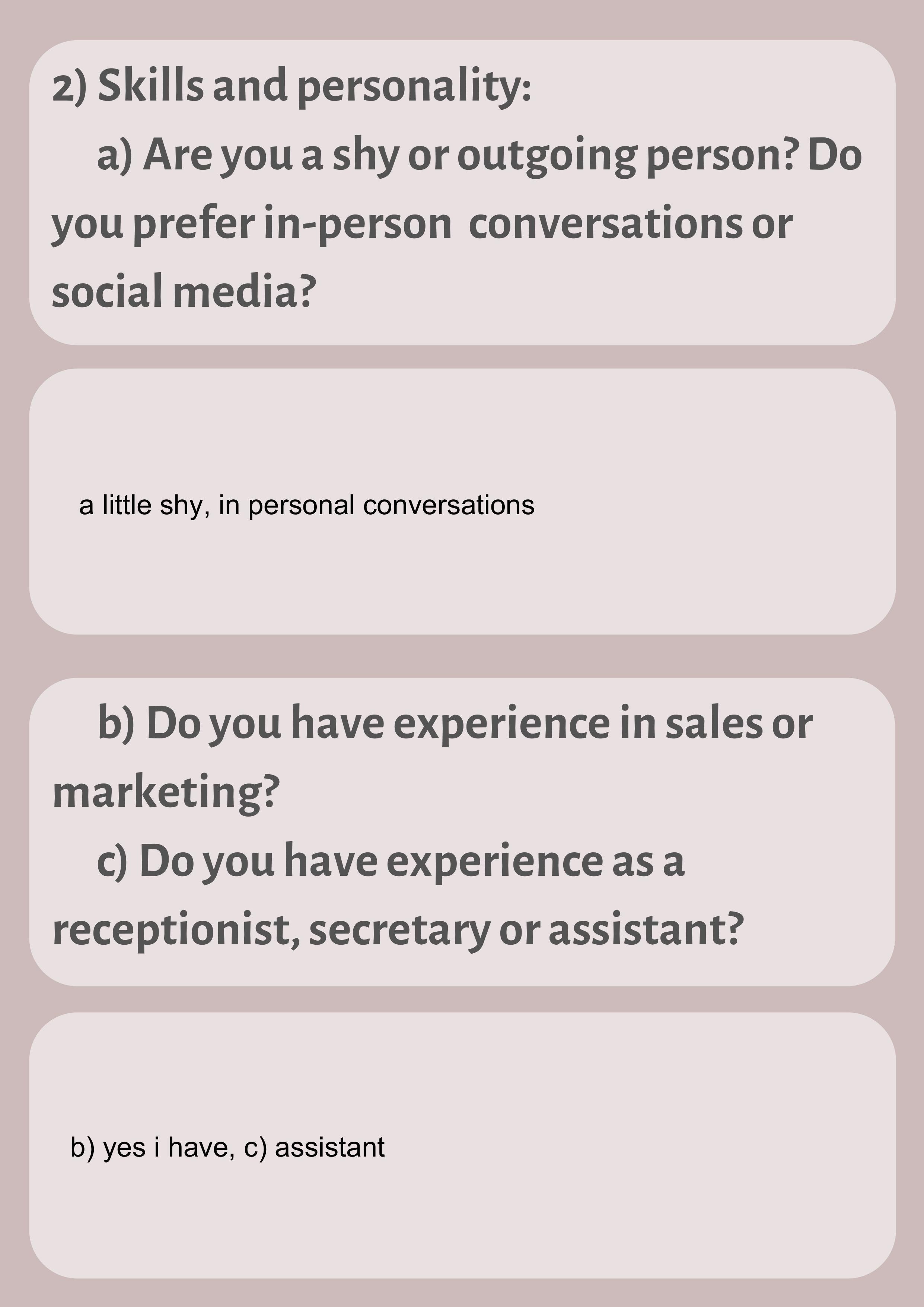 answer the question about how to become a virtual assistance - student project