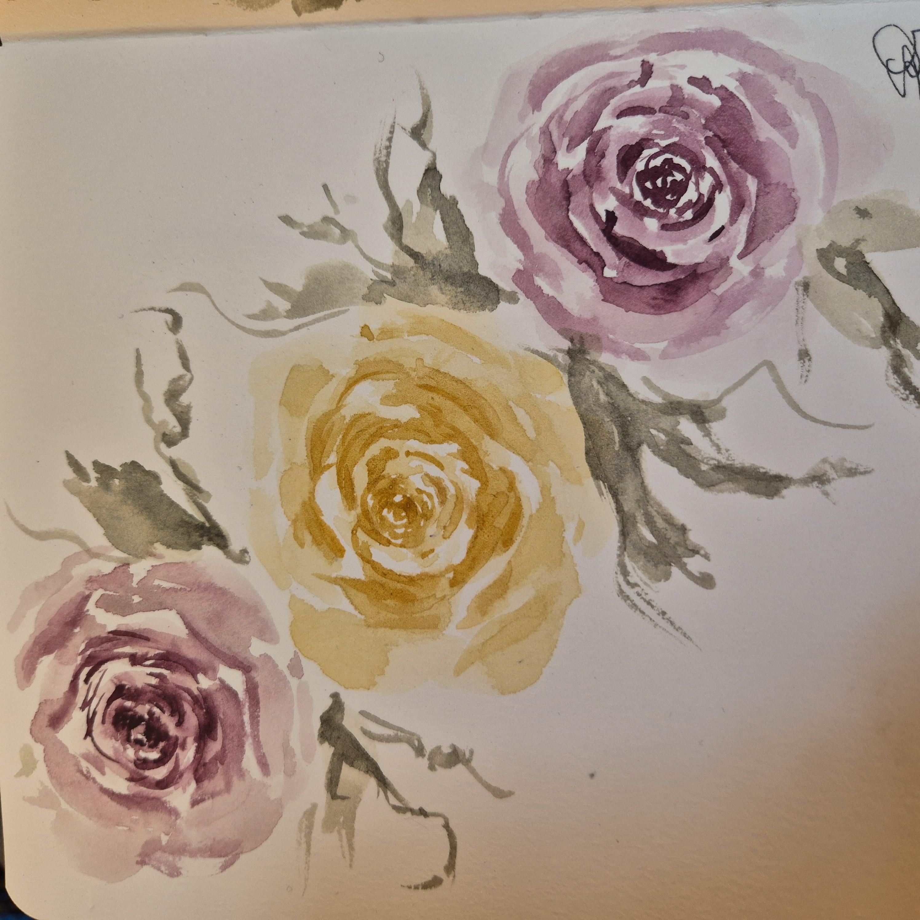 Three roses - student project