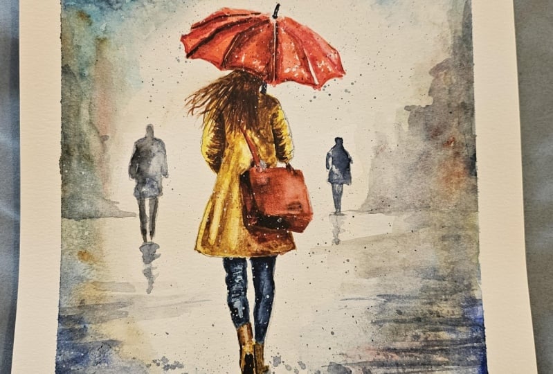 Stroll in the Rain