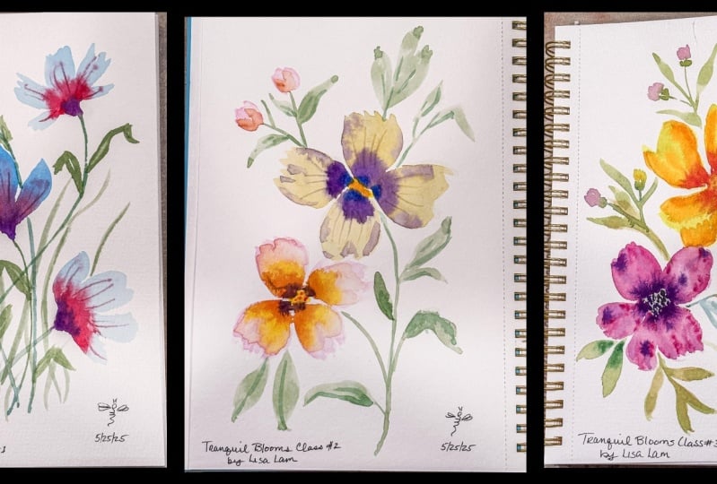 Tranquil Flowers