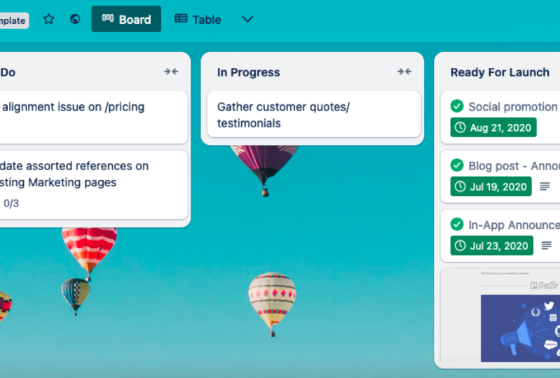 Using Trello