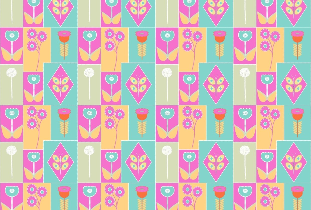 Patchwork Pattern - student project