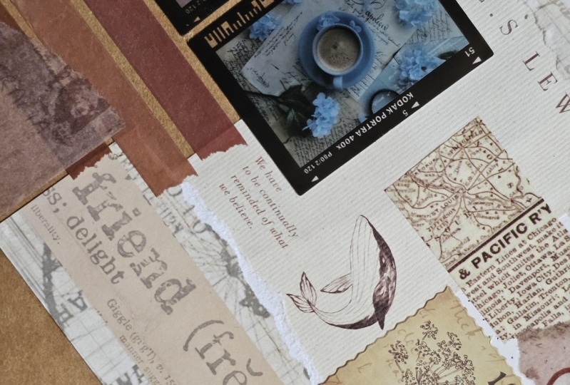 Journal collage