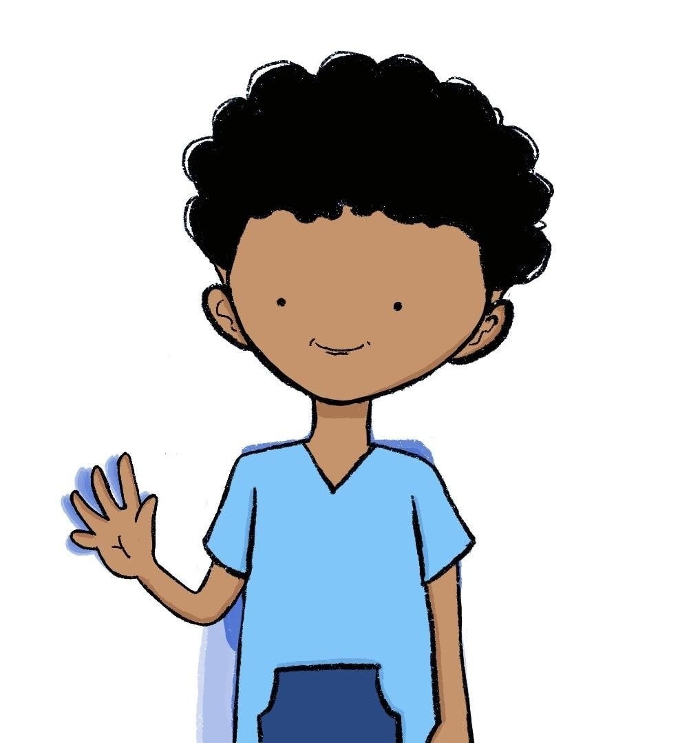 Animated character - student project