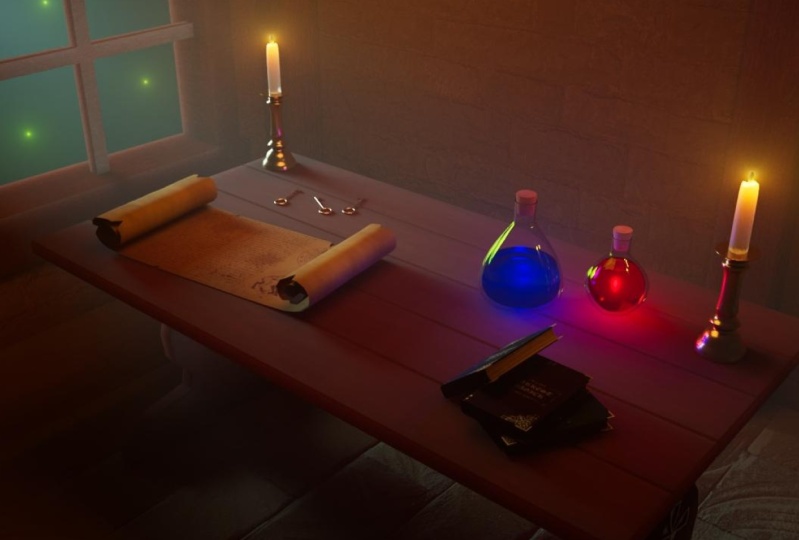 Sorcerer's Desk - Derek N.