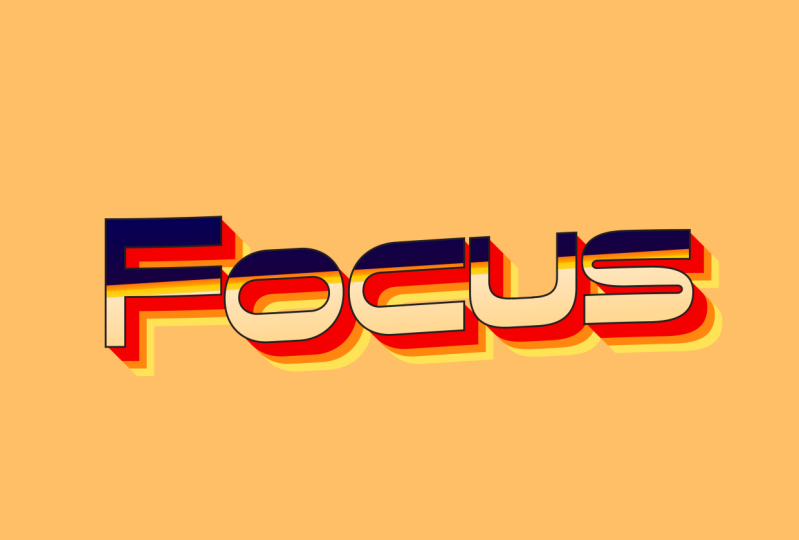 retro text