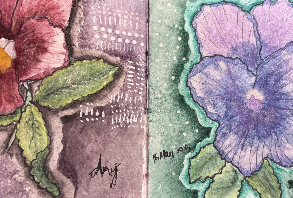 Pansies - student project